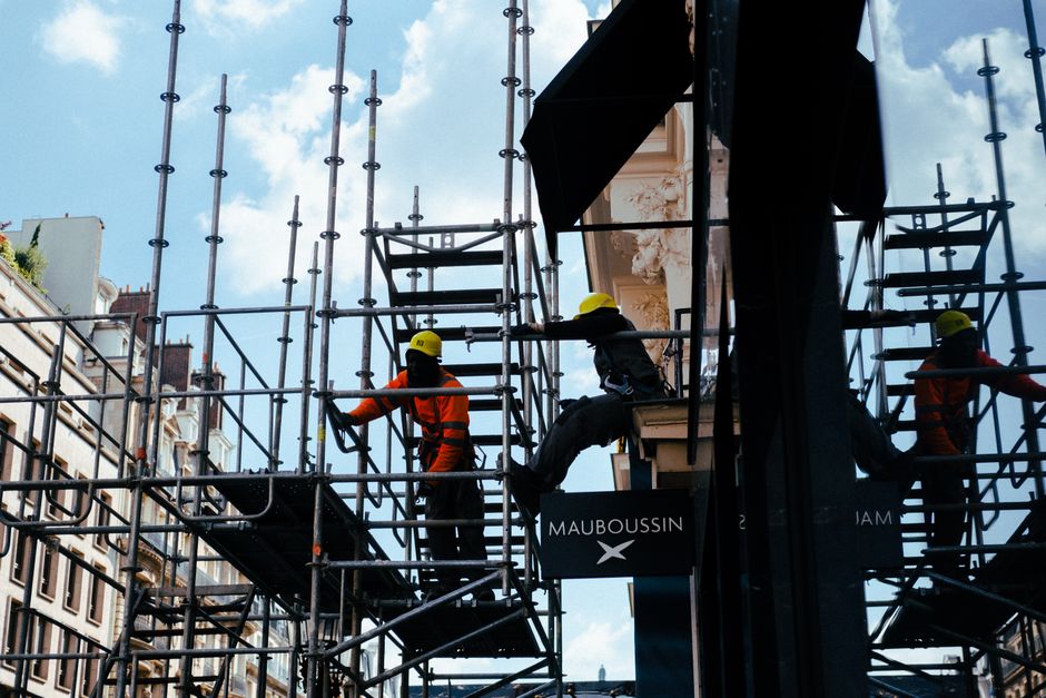 Chantier de avis sur gros œuvre