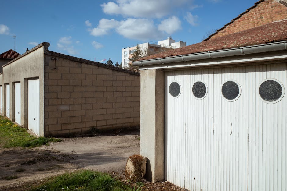 Chantier de budget construction garage