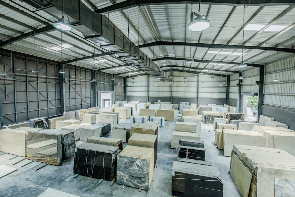 Travaux de floor slab construction