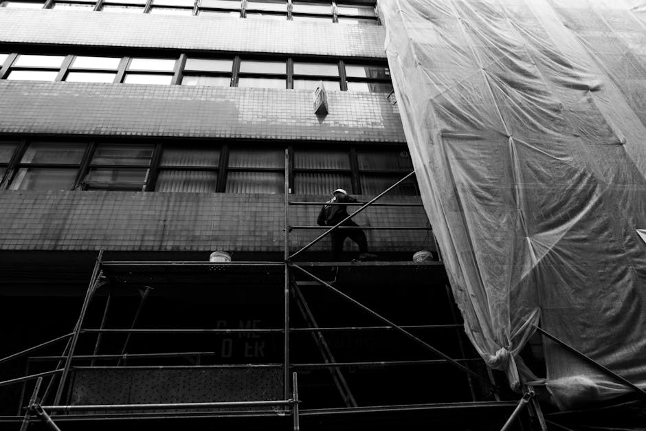 Chantier de budget ravalement façade
