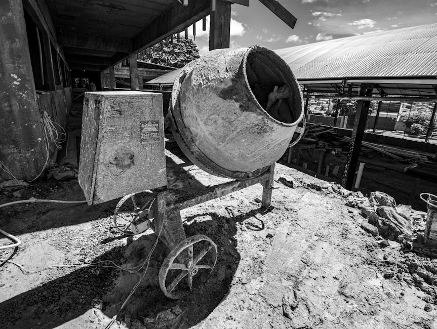 Chantier de combien coûte un garage béton