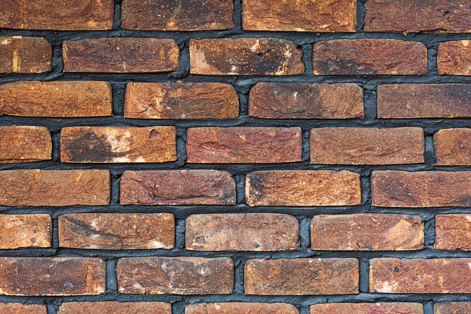 Travaux de bricklaying construction wall