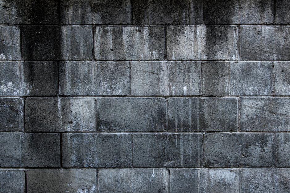 Travaux de block wall building