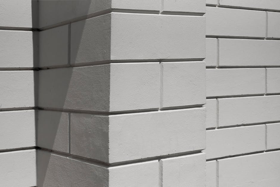 Travaux de block wall building