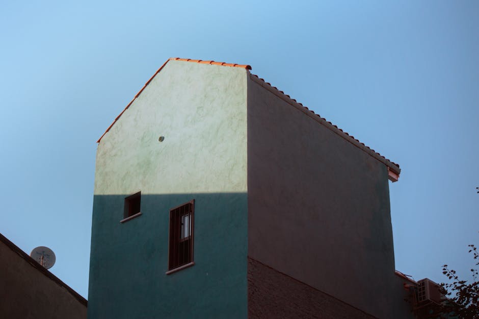 Travaux de cement render facade