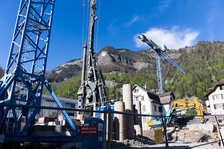 Chantier de durée travaux gros œuvre