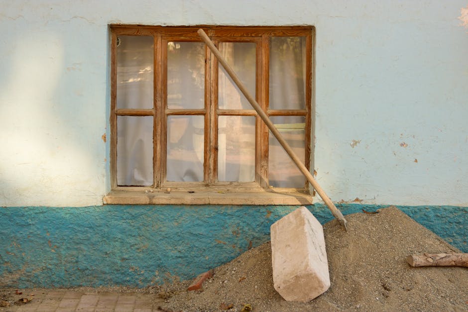 Travaux de block wall building