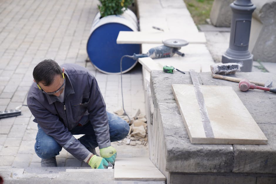 Chantier de prix main d'œuvre maçon