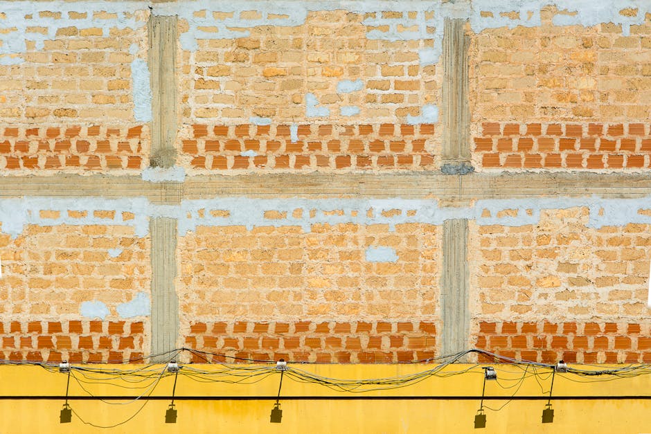 Travaux de block wall building