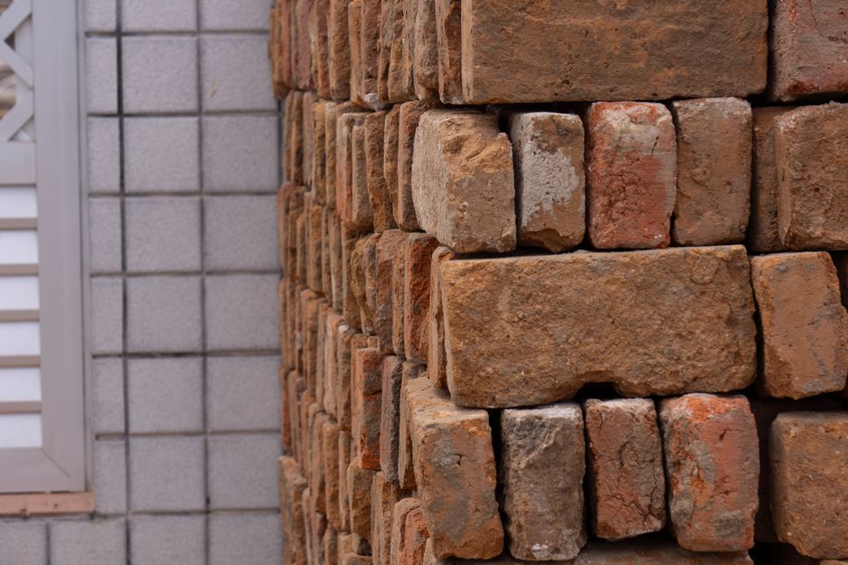 Travaux de bricklayer mortar trowel